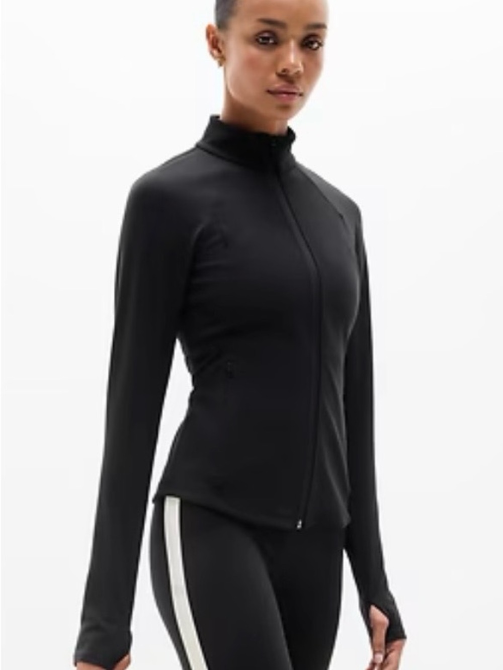 Athleta Salutation Ribbed Jacket